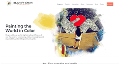 Desktop Screenshot of beautifyearth.org