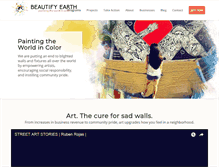 Tablet Screenshot of beautifyearth.org